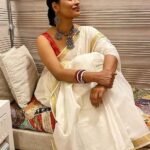 আড়ং কোয়ালিটি পিওর কটন [রানিং ব্লাউজ পিস সহ] C2025-S32 - Image 3