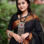 আড়ং কোয়ালিটি পিওর কটন [রানিং ব্লাউজ পিস সহ] C2025-S32 - Image 4