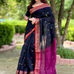 আড়ং কোয়ালিটি পিওর কটন [রানিং ব্লাউজ পিস সহ] C2025-S34 - Image 3