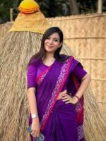 আড়ং কোয়ালিটি পিওর কটন [রানিং ব্লাউজ পিস সহ] C2025-S43 - Image 2