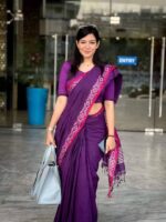 আড়ং কোয়ালিটি পিওর কটন [রানিং ব্লাউজ পিস সহ] C2025-S43 - Image 5