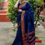 আড়ং কোয়ালিটি পিওর কটন [রানিং ব্লাউজ পিস সহ] C2025-S46 - Image 3