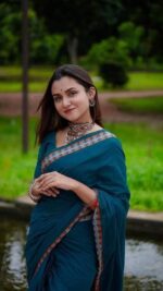 আড়ং কোয়ালিটি পিওর কটন [রানিং ব্লাউজ পিস সহ] C2025-S50 - Image 2