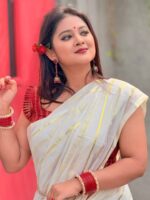 আড়ং কোয়ালিটি পিওর কটন [রানিং ব্লাউজ পিস সহ] C2025-S24 - Image 2