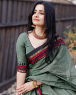 আড়ং কোয়ালিটি পিওর কটন [রানিং ব্লাউজ পিস সহ] C2025-S21 - Image 2