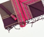 আড়ং কোয়ালিটি পিওর কটন [রানিং ব্লাউজ পিস সহ] C2025-S184 - Image 5