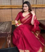 আড়ং কোয়ালিটি পিওর কটন [রানিং ব্লাউজ পিস সহ] C2025-S17